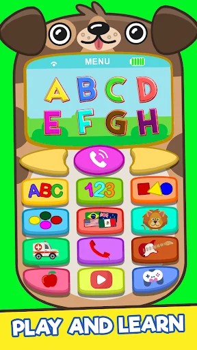 My Educational Phone for Kids screenshot 1