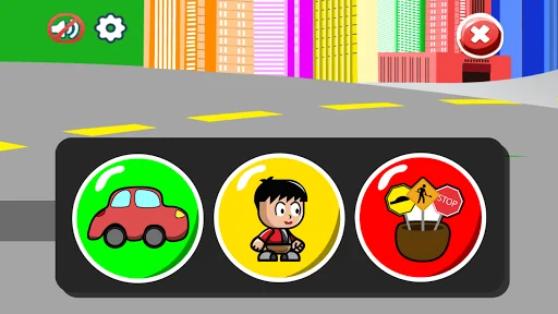 Traffic rules for children screenshot 1