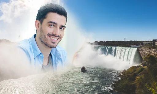 Waterfall Photo Frames