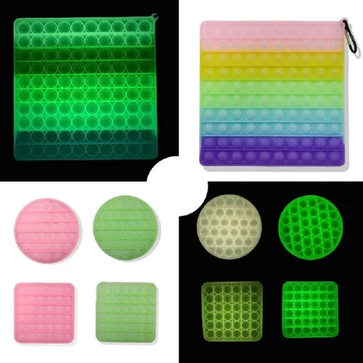 Glow In The Dark Pop It Toys