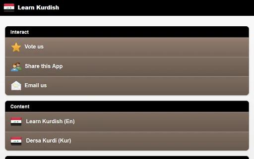 Learn Kurdish Language screenshot 4