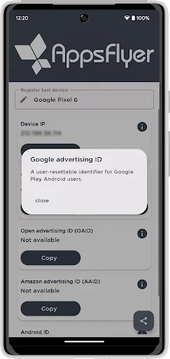 My Device ID by AppsFlyer screenshot 2
