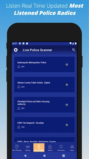 Live Police Scanner screenshot 1