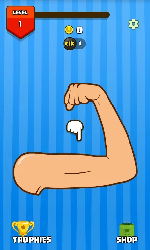 Tap Biceps - Clicker screenshot 1