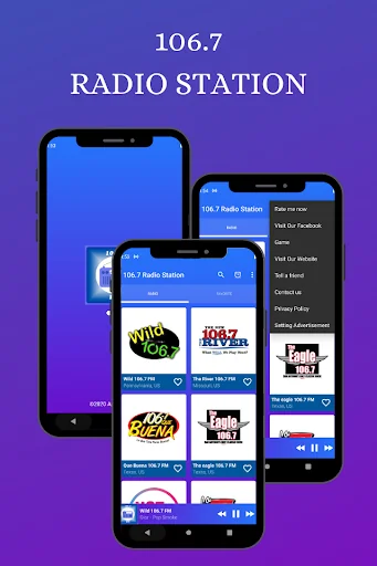 106.7 Radio Station screenshot 1