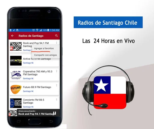 Radios de Santiago de Chile