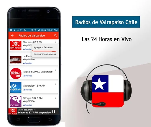 Radios de Valparaiso