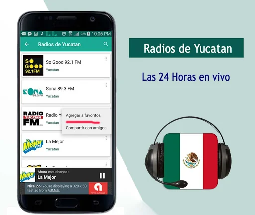 Radios de Yucatan screenshot 1