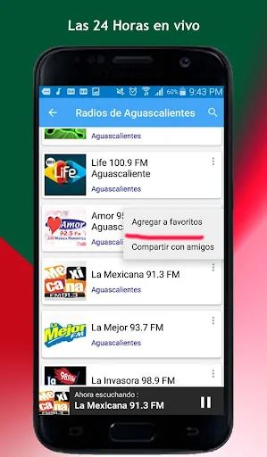 Radios de Aguascalientes screenshot 1
