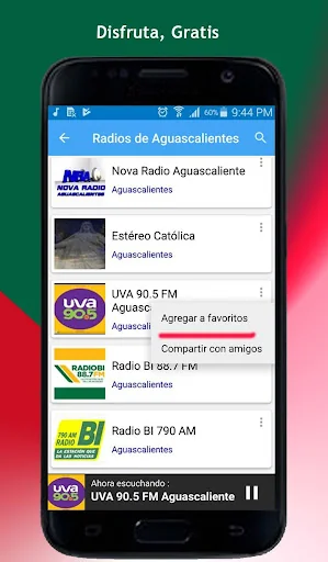 Radios de Aguascalientes screenshot 2