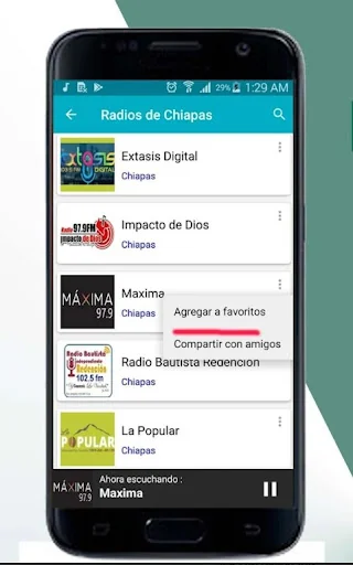 Radios de Chiapas screenshot 4