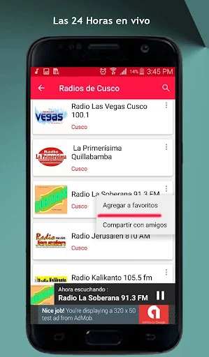Radios de Cusco screenshot 3