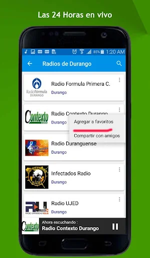 Radios de Durango