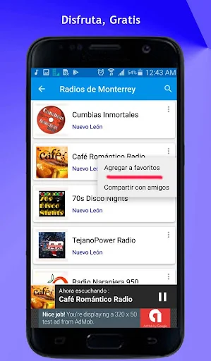 Radios de Monterrey screenshot 2