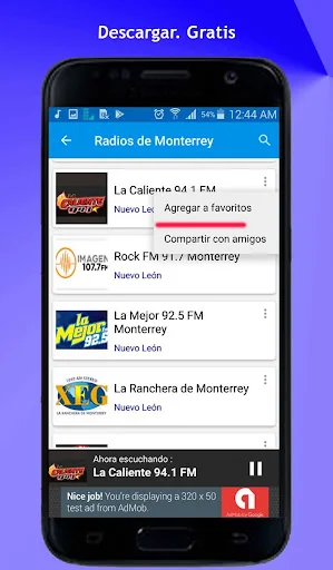 Radios de Monterrey screenshot 4