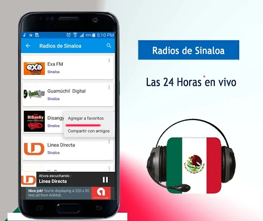 Radios de Sinaloa screenshot 1