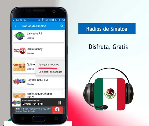 Radios de Sinaloa screenshot 2