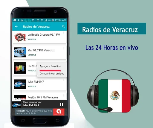 Radios de Veracruz screenshot 1