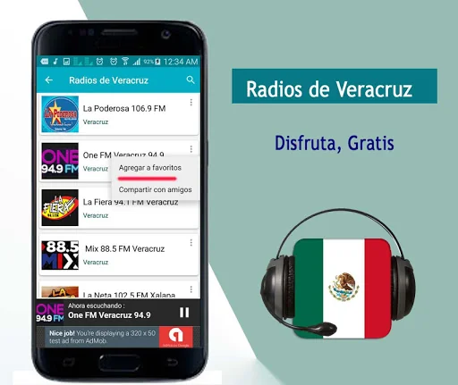 Radios de Veracruz screenshot 2