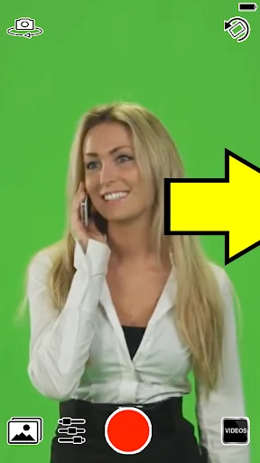 Green Screen Live Video Record