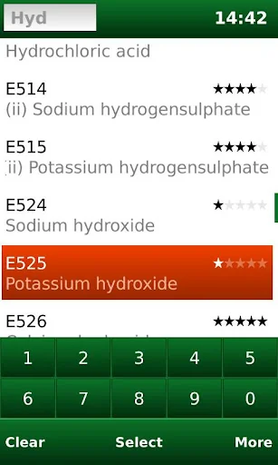 E-Codes Demo: Food Additives screenshot 2