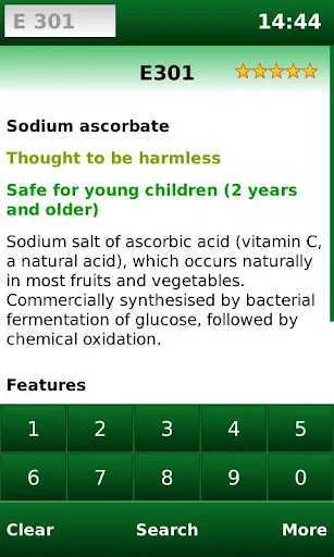 E-Codes Demo: Food Additives screenshot 3