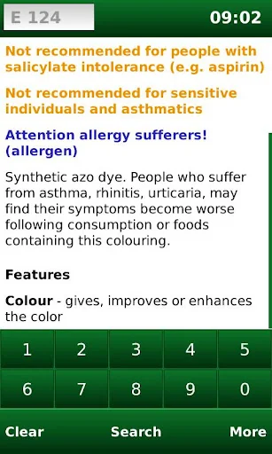 E-Codes Demo: Food Additives screenshot 4