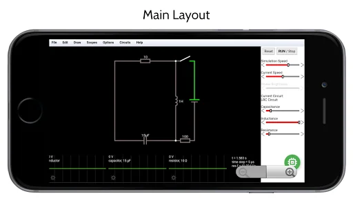 Electronic Circuit Simulator P screenshot 3