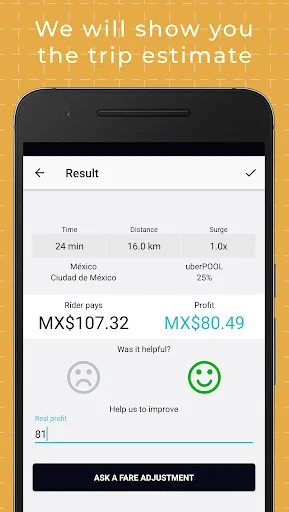 Estimate Fares screenshot 3