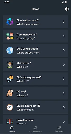 English French Conversation screenshot 4