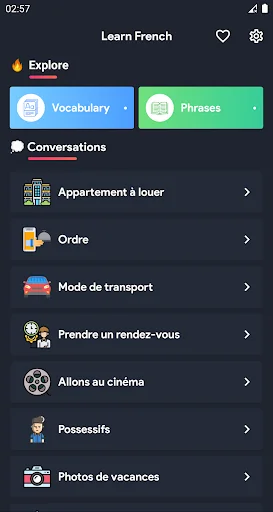 Conversations French Arabic