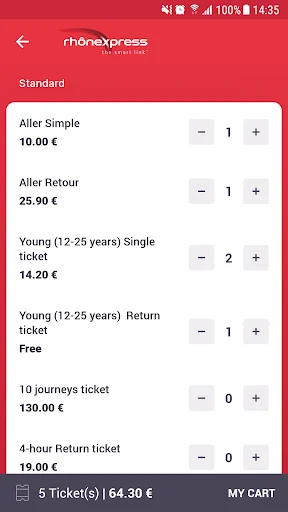 Rhônexpress Airport Lyon screenshot 3