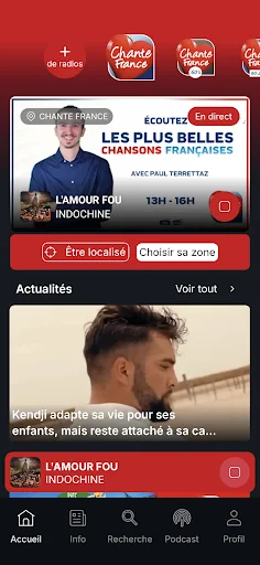 Chante France screenshot 1