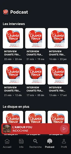 Chante France screenshot 4