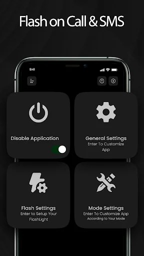 Flash on Call and SMS screenshot 2