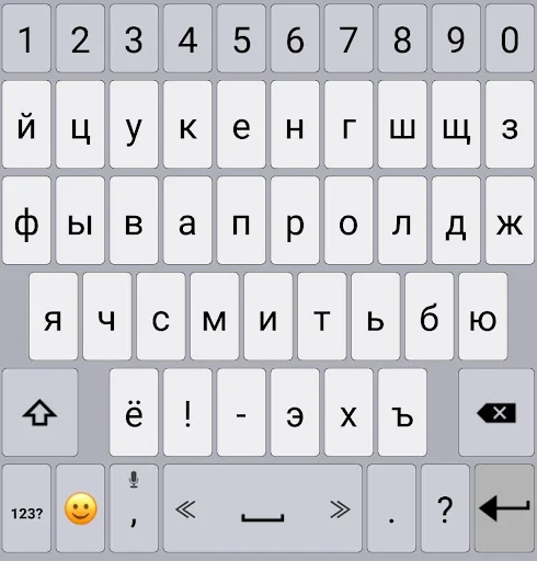 Russian / AppsTech Keyboards