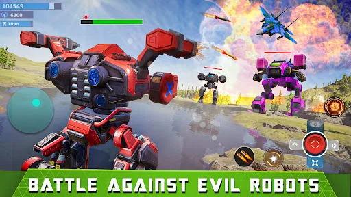 Mech Robot Games - Multi Robot screenshot 1