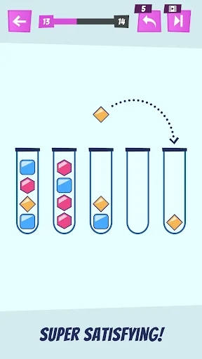 Sorty Ball Color Puzzle Game screenshot 1
