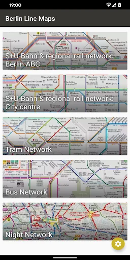 Berlin Liniennetz S und U Bahn