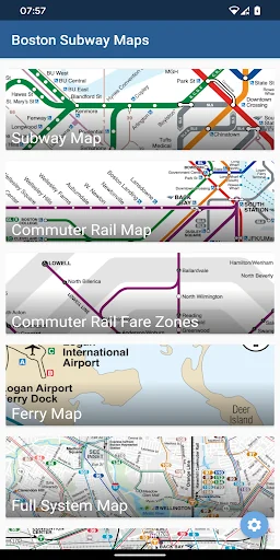 Boston Subway Map