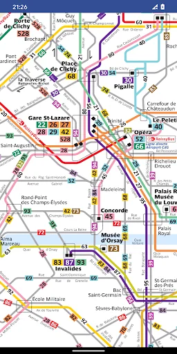 Paris Metro Maps screenshot 3
