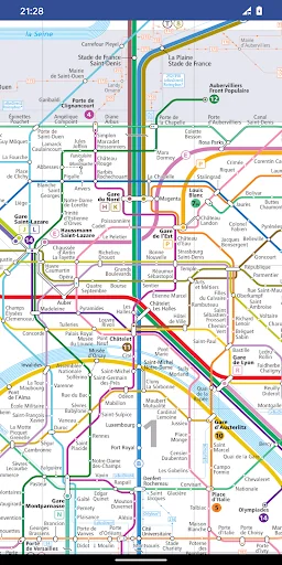 Paris Metro Maps screenshot 4