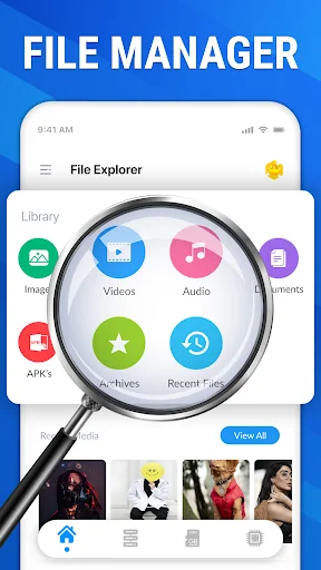 Easy File Manager to Explorer screenshot 1