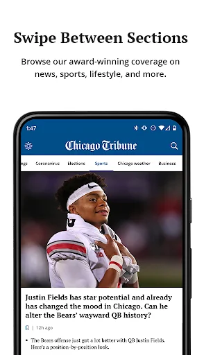 Chicago Tribune screenshot 2