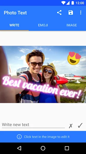 Photo Text - Write on Picture screenshot 1