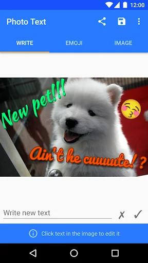 Photo Text - Write on Picture screenshot 2