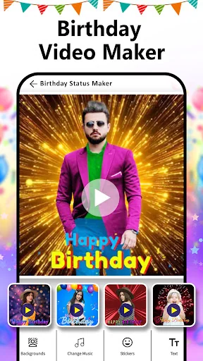 Birthday Video Maker with Song
