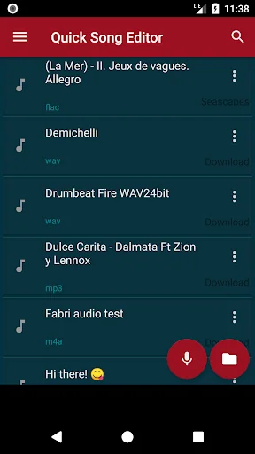Quick Song Editor