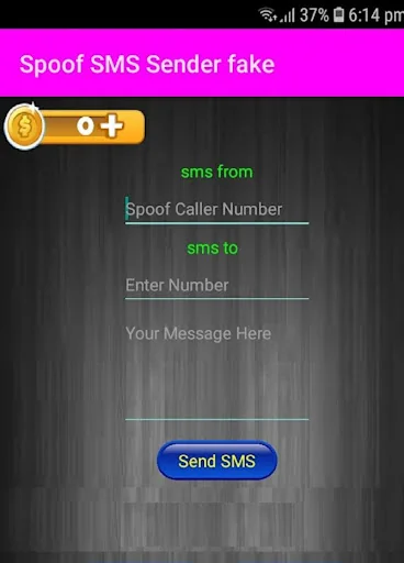 Spoof SMS Sender fake screenshot 2