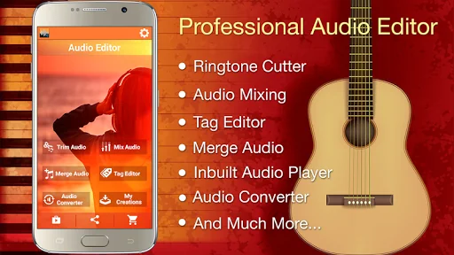 Audio MP3 Cutter Mix Converter screenshot 1